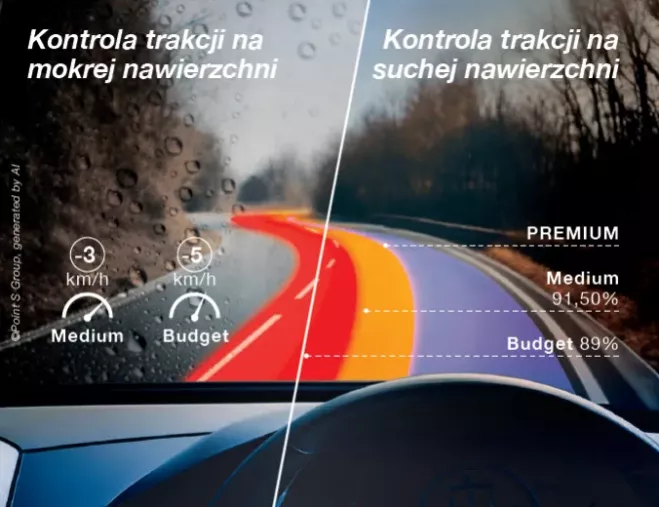Point S premium tyre test wet handling results